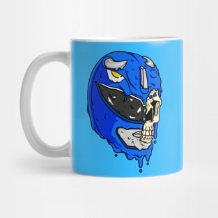 Blue Half Skull Ranger Mug